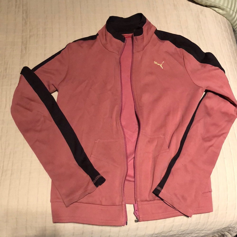 Puma zip-up athletic jacket